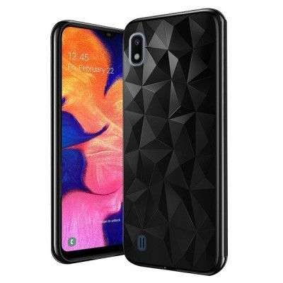 Husa SAMSUNG Galaxy A10 - Luxury Prism TSS, Negru foto