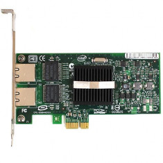 Placa de retea server Intel Pro/1000pt, PCI-Express x4, Dual Port foto