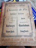 Album Illustre des Chemins de Fer et Bateaux Suisses, Schweizerischen Eisenbahen und Dampfboote, Swiss Railways und Steam-Boats