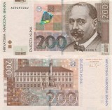 CROATIA █ bancnota █ 200 Kuna █ 2012 █ P-42b █ UNC █ necirculate