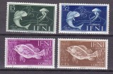 Ifni 1953 fauna marina MI 128-131 MNH