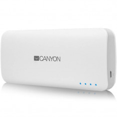 Acumulator extern Canyon CNE-CPB100W 10000 mAh white foto