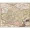 Harta Transilvania in cele cinci natiuni, J.B. Homann, cca. 1715, 50x60cm, repro