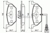 Set placute frana,frana disc VW GOLF V Variant (1K5) (2007 - 2009) BOSCH 0 986 494 019