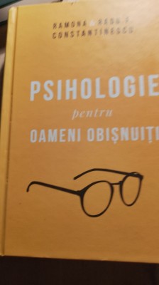 Psihologie pentru oamenii obișnuiți,r Constantinescu foto