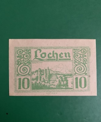 Bancnota Notgeld 10 heller 31 decembrie 1920 foto