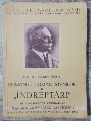 Indreptari - Duiliu Zamfirescu// 1942 foto