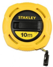 Ruleta inchisa standard cu banda fibra de sticla, 12.7mm, 10m Stanley 0-34-295 foto