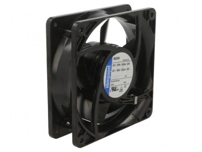Ventilator ax axial DC 24V 119x119x38mm 148m3/h foto