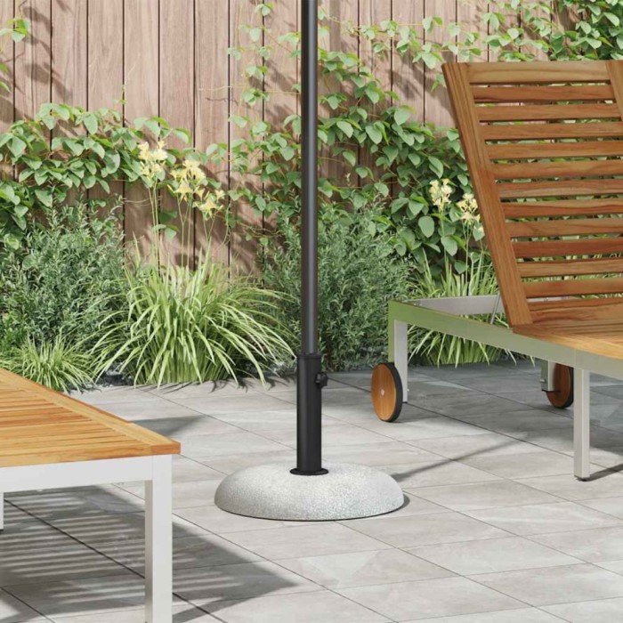 vidaXL Bază pentru umbrelă Gri deschis și Gri 45 x 45 x 40 cm 42007323