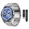 Ceas smartwatch SK4, ecran 1.45 inch AMOLED, 2 bratari, BT