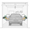 Rola covor adeziv protectie coliziune pentru garaje sau parcari, AVEX