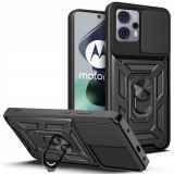 Husa Tech-Protect Camshield Pro pentru Motorola Moto G13/G23 Negru, Carcasa