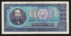 Romania, 100 lei 1966_UNC_serie G.0224_561010 foto