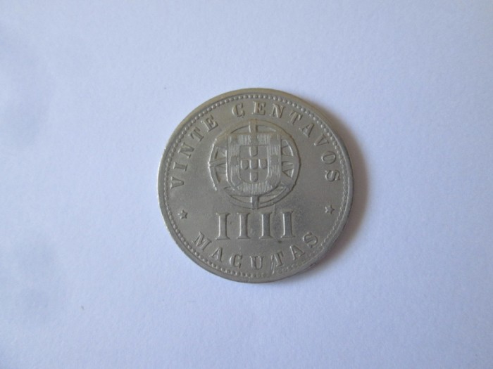 Angola 4 Macutas 1927 in stare foarte buna