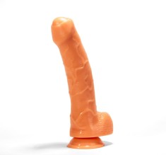 Dildo Realistic Necircumcis, Natural, 25 cm