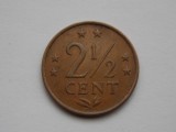 2 1/2 CENTS 1970 ANTILELE OLANDEZE, America Centrala si de Sud