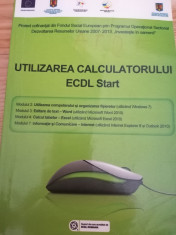 Utilizarea calculatorului-ECDl start foto