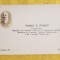 CARTE DE VIZITA PE NUMELE PANAIT C. PANAIT -COMERCIANT DIN GALATI- DATATA 1931