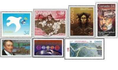 Canada 1986 - aniversari, neuzate foto