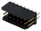 Conector Soclu 16-PIN Dubox&reg; 2,54mm THT Aurit