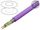 Cablu CAN bus 4x1x0,34mm2 PUR Violet 250V