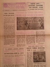Ziar SPORTUL - Supliment FOTBAL (10.01.1986) Steaua Bucuresti foto