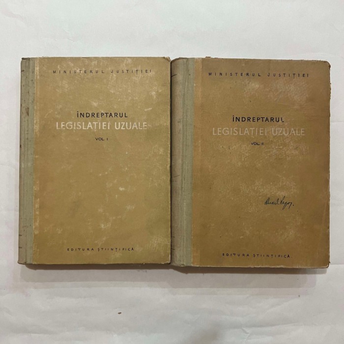 Indreptarul legislatiei uzuale - 4 Vol.