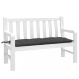Gossi perna banca de gradina, melanj antracit, 120x50x7 cm, textil