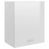 VidaXL Dulap suspendat &ldquo;Lyon&rdquo; alb extralucios 50 x 31 x 60 cm