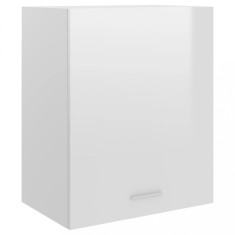vidaXL Dulap suspendat &ldquo;Lyon&rdquo; alb extralucios 50 x 31 x 60 cm