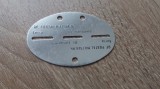 QW12 - Placute militare identitate - originale - necompletate