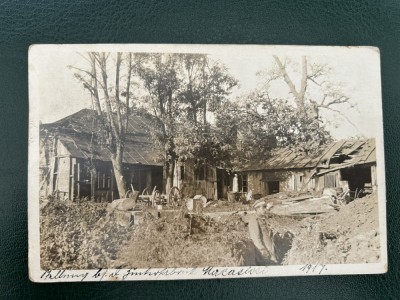 AKVDE24 - Macacesti - Fabrica de zahar 1917 - din timpul razboilui foto