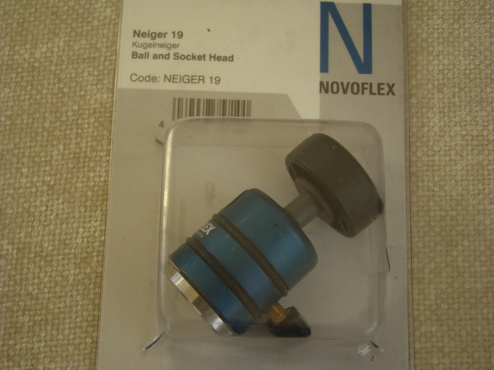 Cap NOVOFLEX Neiger 19P pentru Trepied Foto - NOU