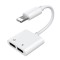 Adaptor Audio Lightning - Lightning / Lightning Joyroom S-Y104, Alb