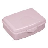 Caserolă plastică roz 1.35L cu &icirc;nchidere clips pentru congelator, CMCLASS