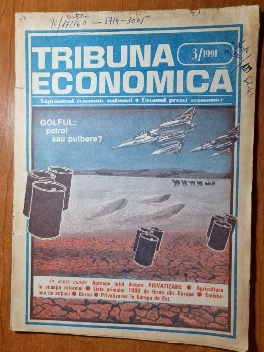 revista tribuna economica 25 ianuarie 1991