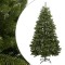 vidaXL Brad de Crăciun artificial cu suport și balamale, verde, 270 cm 357782