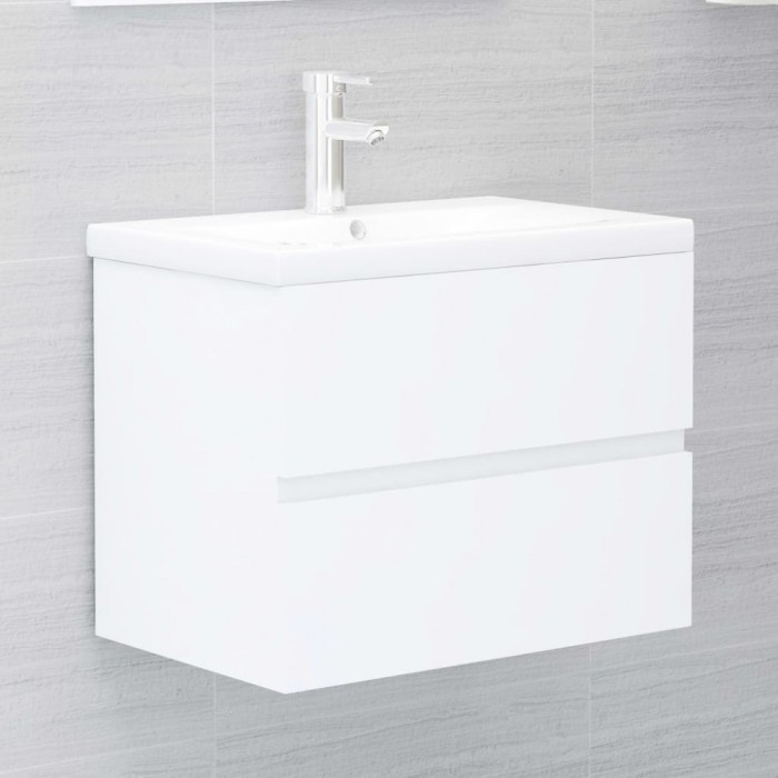 Gossi masca de chiuveta, alb, 60 x 38,5 x 45 cm, pal