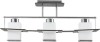 Lustra Kyoto Crom+Negru+Alb 3xE27 60W, Erste