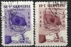 B0170 - Prietenia Albano-sovietica 2v.stampilata,serie completa, Stampilat