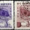 B0170 - Prietenia Albano-sovietica 2v.stampilata,serie completa