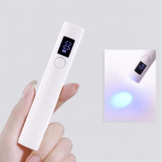 Mini UV LED lampa 3W - biela foto