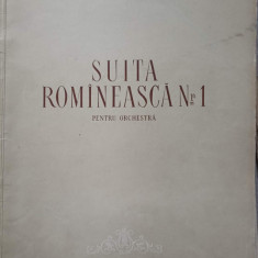 SUITA ROMANEASCA NR.1 PENTRU ORCHESTRA (PARTITURA)-IULIU MURESIANU