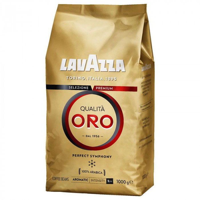 Cafea boabe Lavazza Qualita Oro, 1Kg