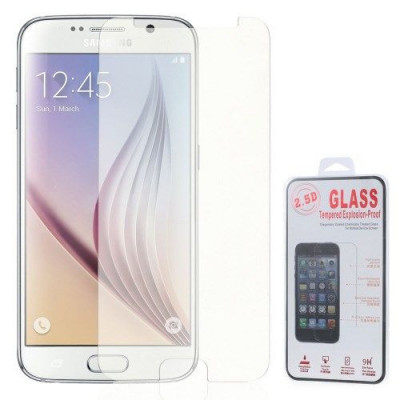 Geam Protectie Display Samsung Galaxy S6 Explosion-proof Cu Margini Curbate foto