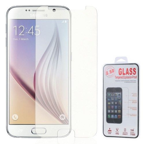 Geam Protectie Display Samsung Galaxy S6 Explosion-proof Cu Margini Curbate