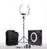 Lampa circulara LED cu 2 TELECOMENZI, Ring Light make up lumina rece/calda