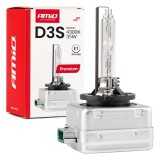 Bec xenon D3S 4300K 35W AMiO Premium pentru faruri originale cu lupa