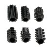 Mansoane Penis Toy Joy Puternic, Negre, Set 6 Bucati, Noduli Stimulatori, Prelungire Erectie, Sex Shop